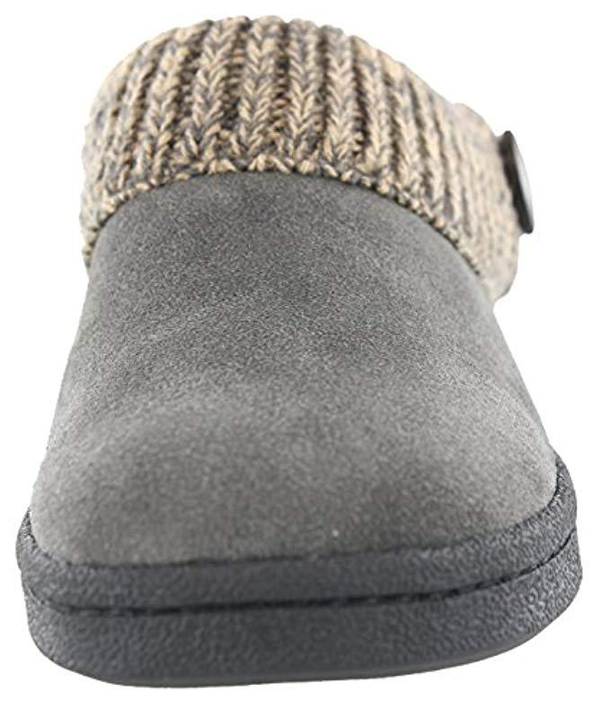 clarks knit collar clog