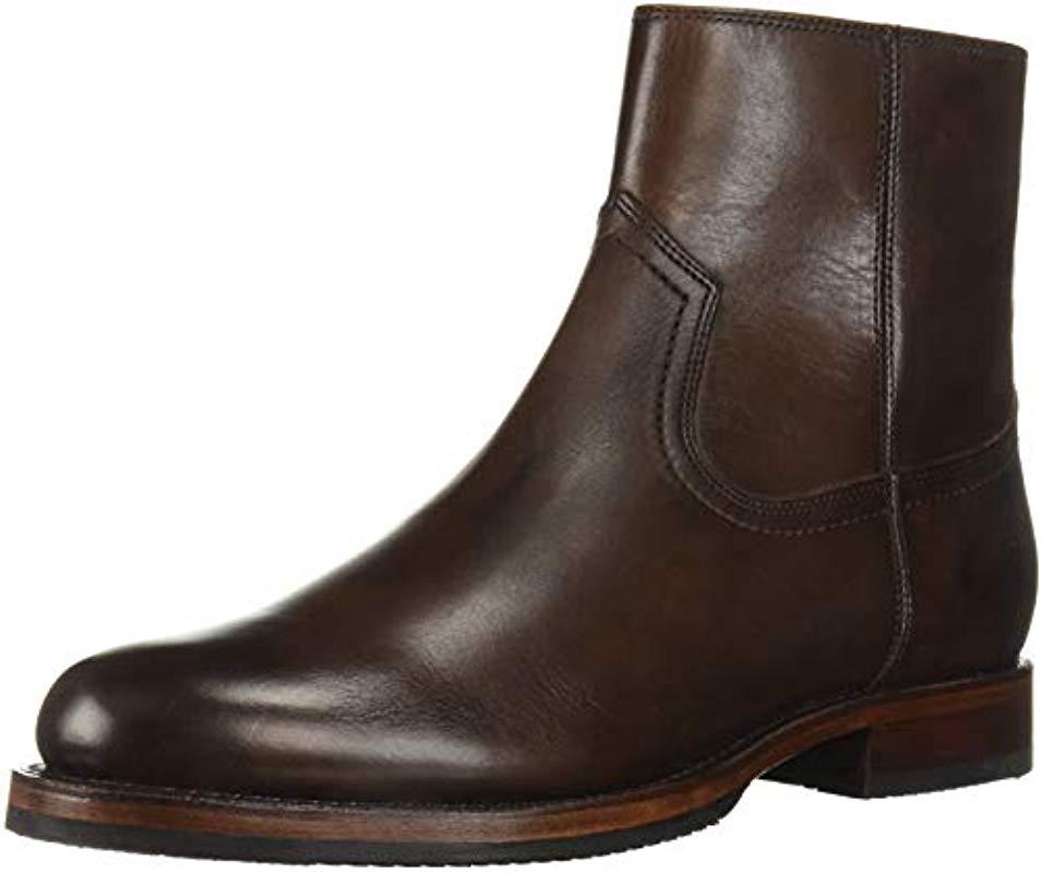 frye sawyer inside zip