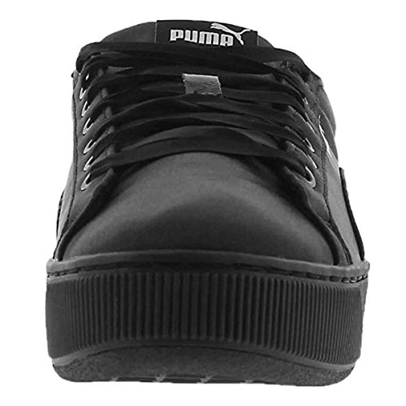 puma vikky en pointe platform ladies trainers