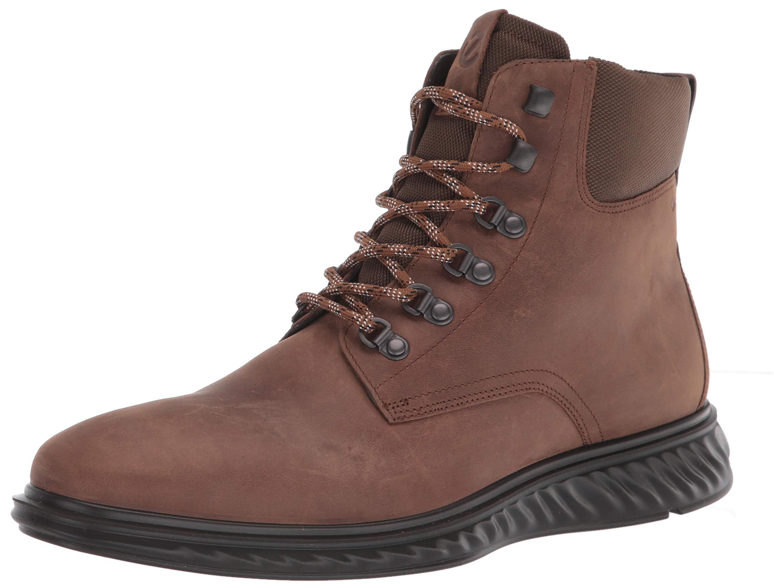 Ecco St.1 Hybrid Lite Cocoa Brown Ankle Boot for Men | Lyst