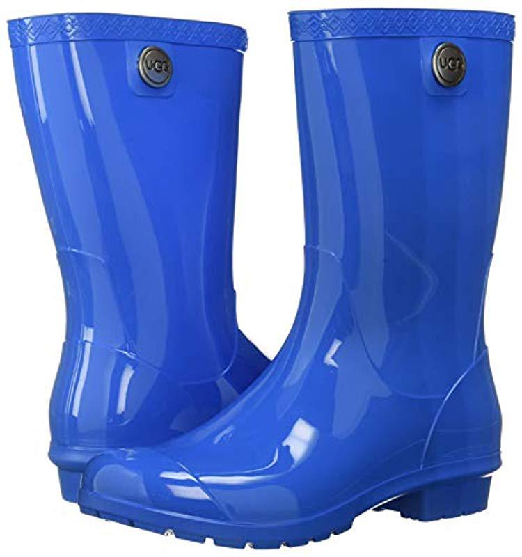 ugg blue rain boots