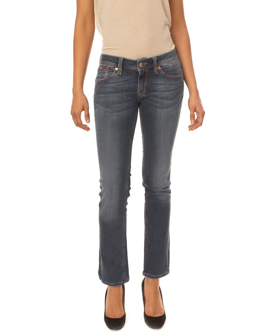 Tommy Hilfiger Suzzy Straight Jeans in Blau | Lyst DE