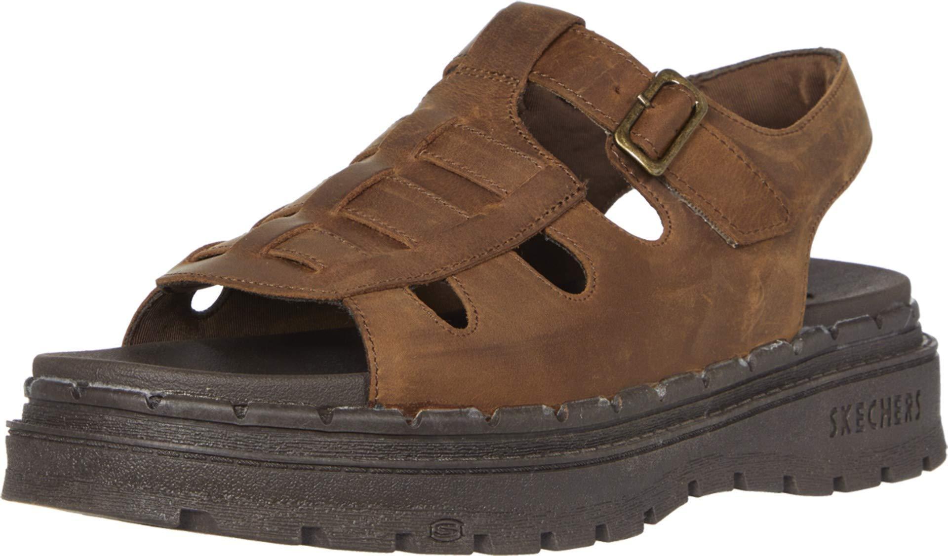 Skechers Throwback - Fisherman Sandal Womens,desert in Brown | Lyst UK