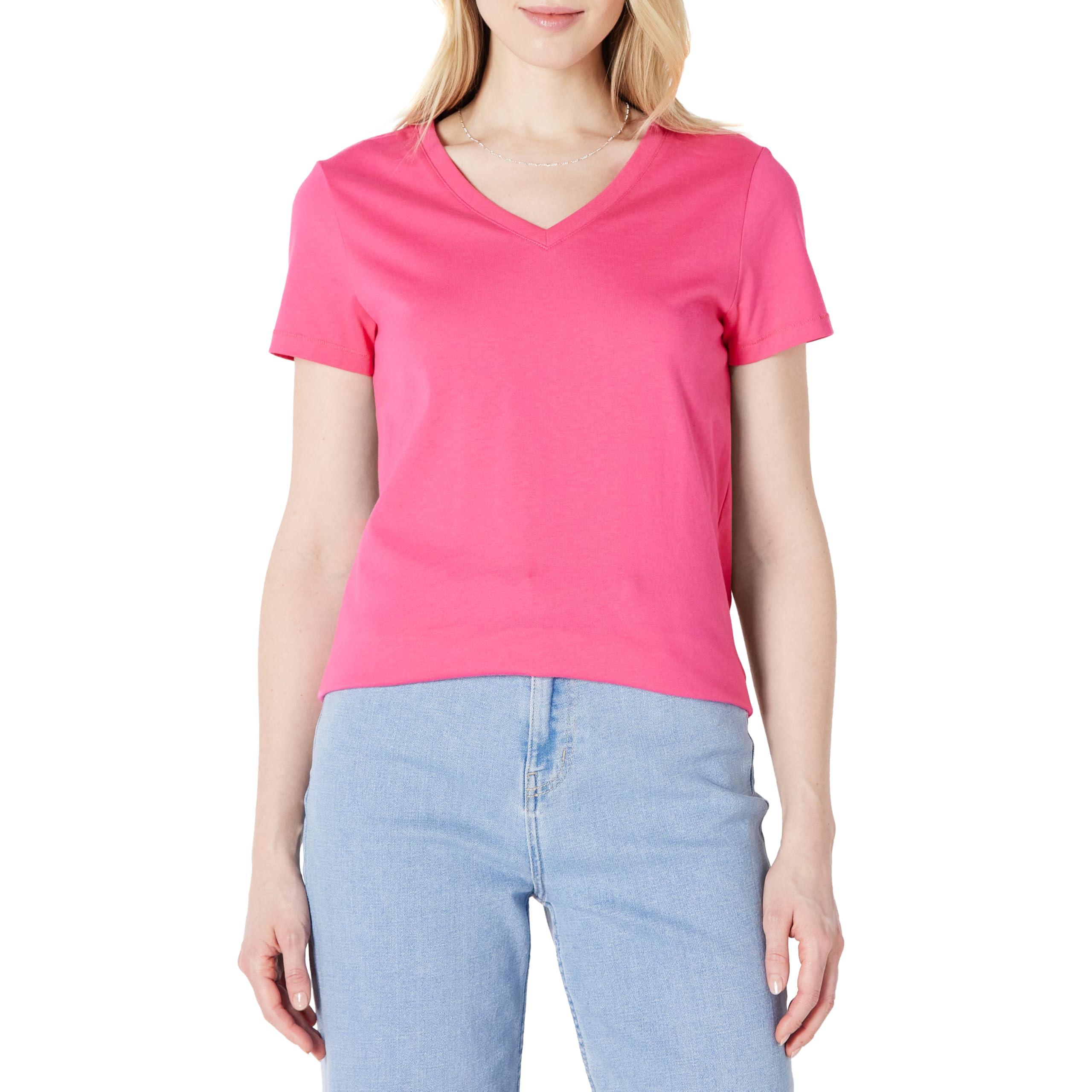 Set Pigiama Donna Cotone Popeline - Maglietta E Short Comodi, Vestibilità Morbida Ed Elasticizzata