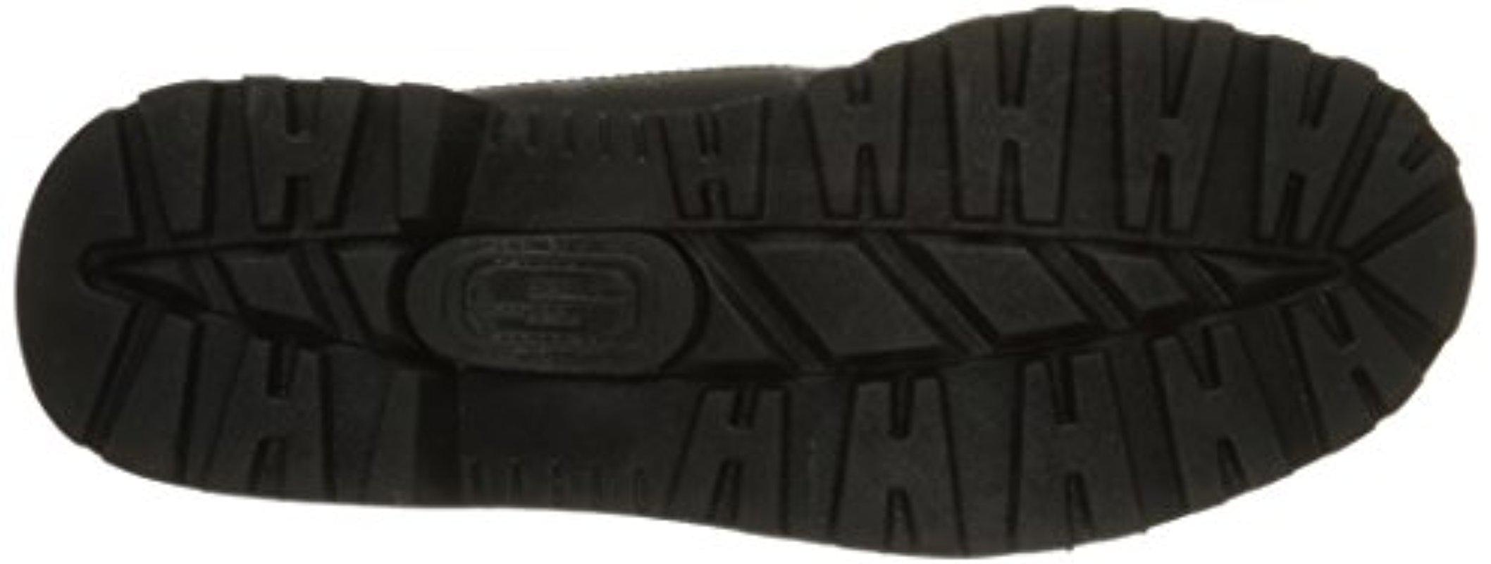 Skechers Leather Pilot in Black for Men 