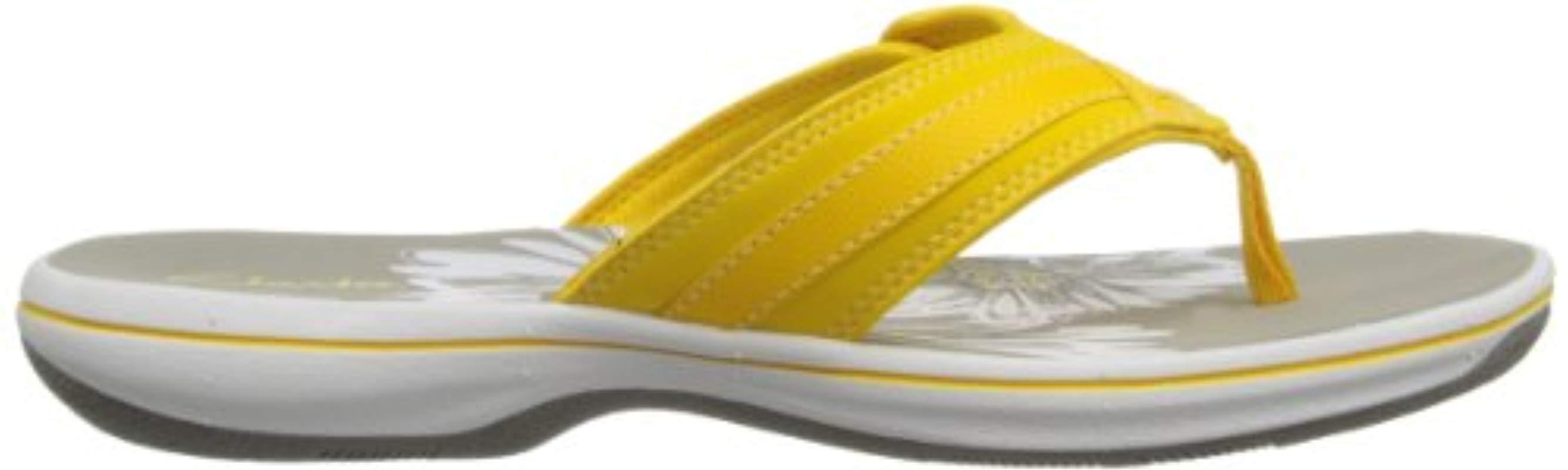 clarks breeze sea yellow