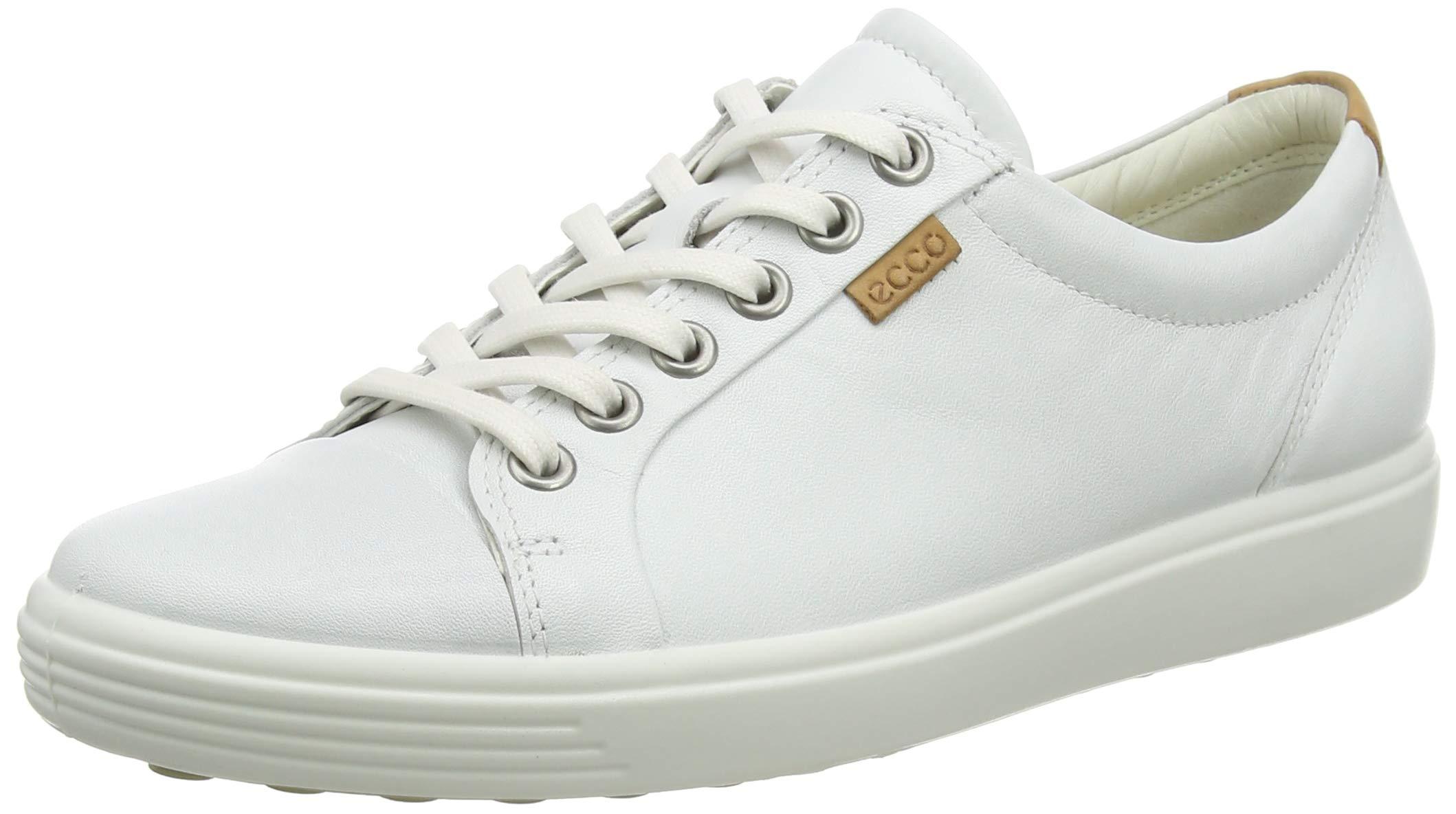 Ecco Leather Soft 7 Sneaker in White - Save 13% - Lyst