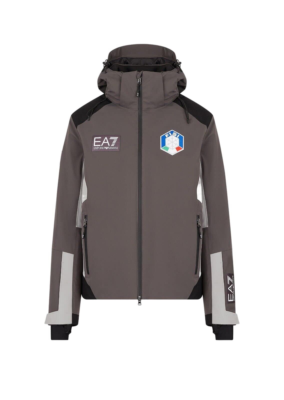 EA7 FISI Italia Veste de ski pour homme 20000 mm Emporio Armani pour homme  en coloris Marron | Lyst