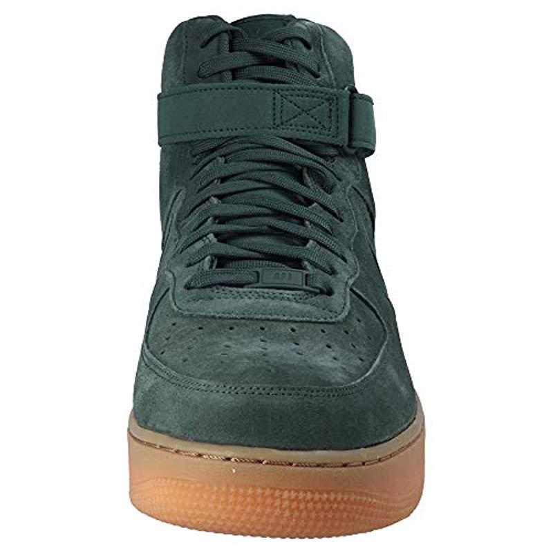 af1 green suede