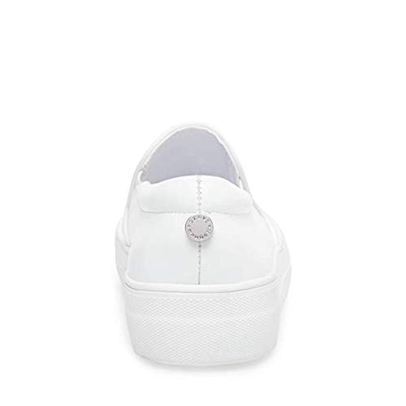 steve madden gills white leather