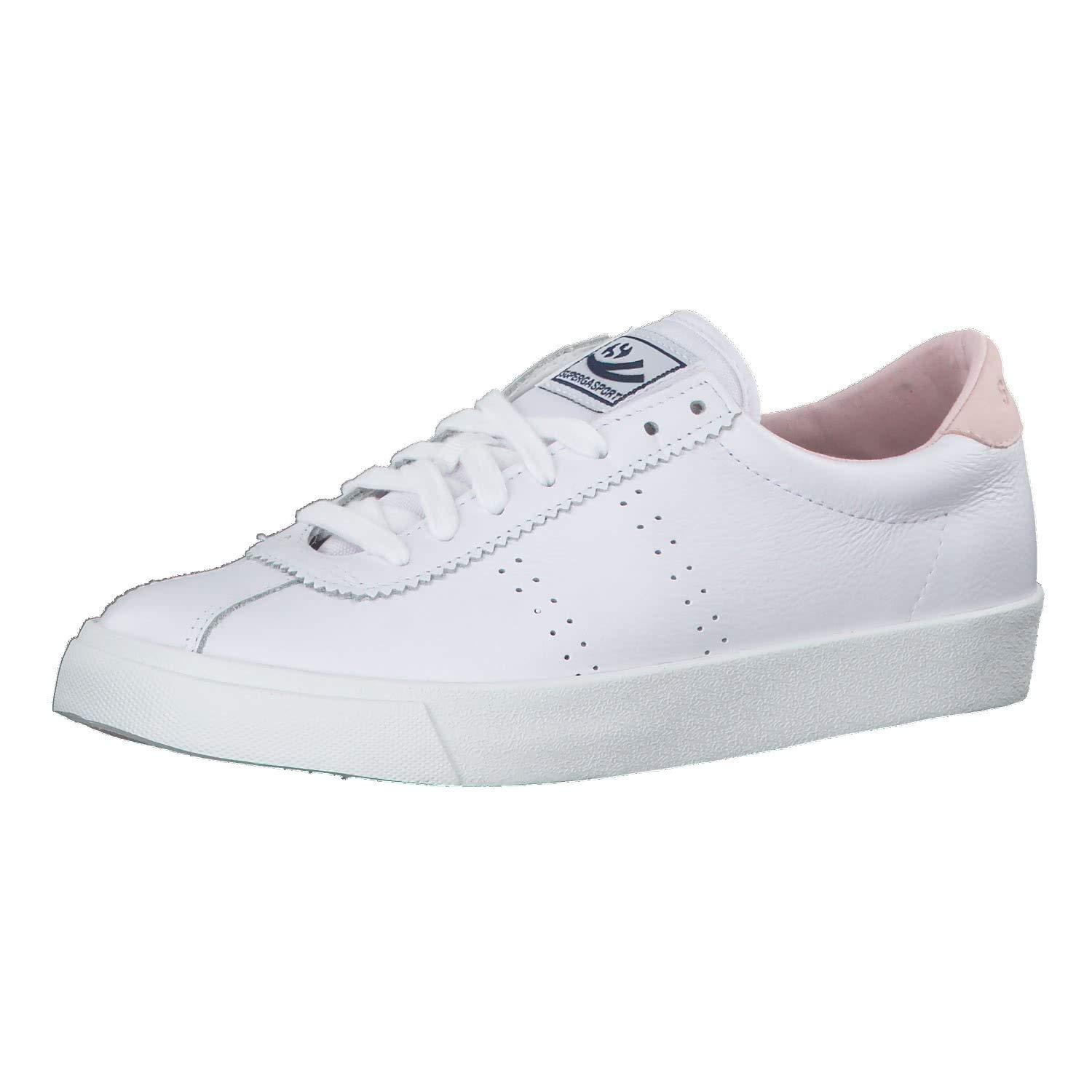 superga white pink
