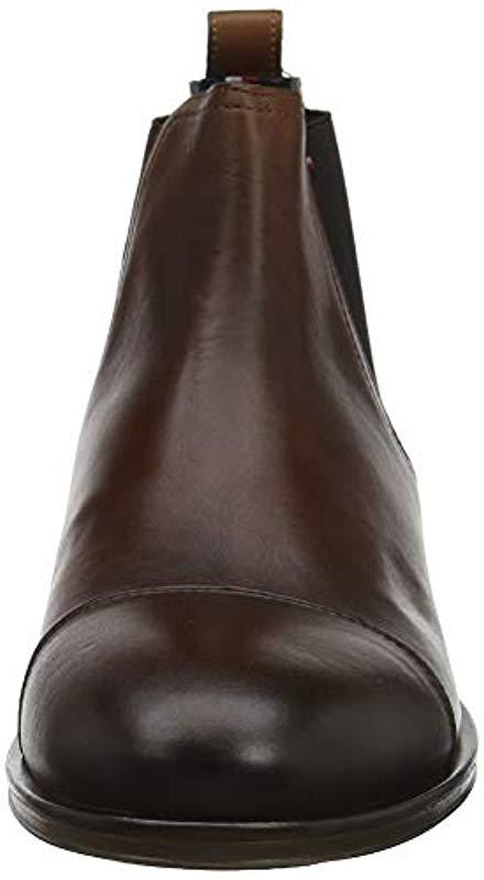 bottines cuir tommy hilfiger homme