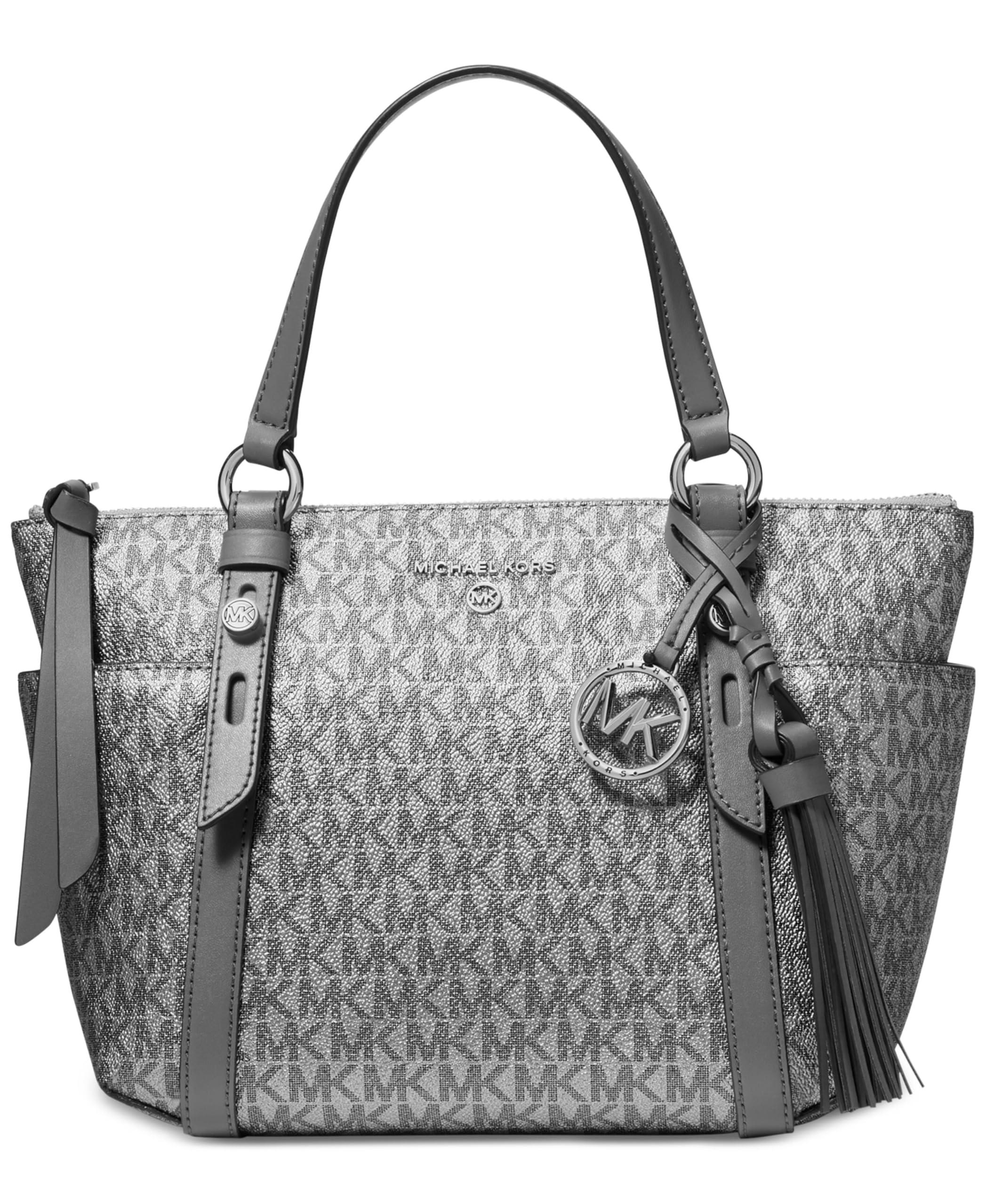 Michael Kors Michael Logo Sullivan Small Convertible Top Zip Tote