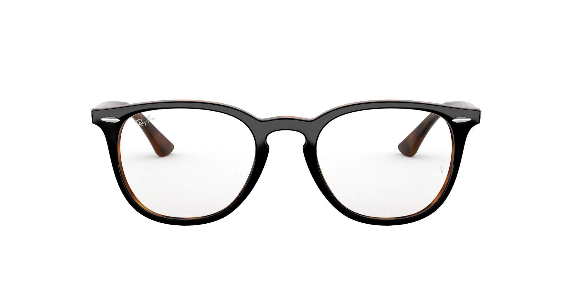RayBan Rx7159 Round Prescription Eyeglass Frames in Black Save 23