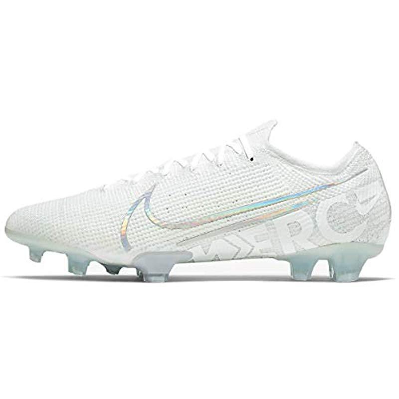 Nike Mercurial Vapor 13 Elite Fg Football Boot White/white 19/20 for Men |  Lyst UK