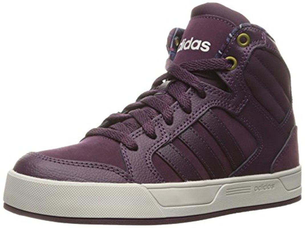 adidas Neo Raleigh Mid Casual Sneaker in Purple for Men | Lyst