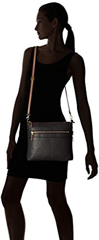 Fossil Leather Fiona Large Crossbody 