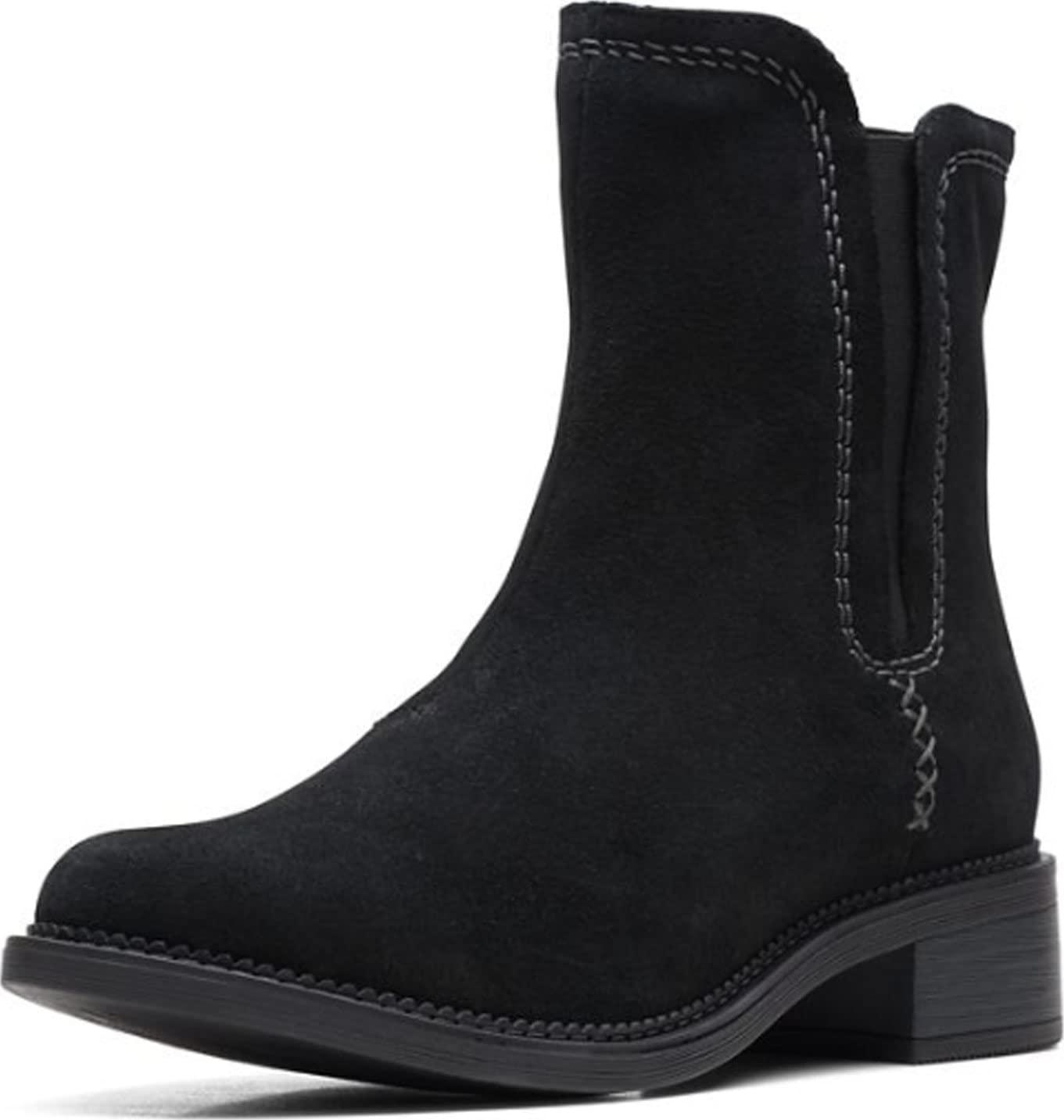 Clarks Maye Zip Mid Calf Boot in Black Lyst UK