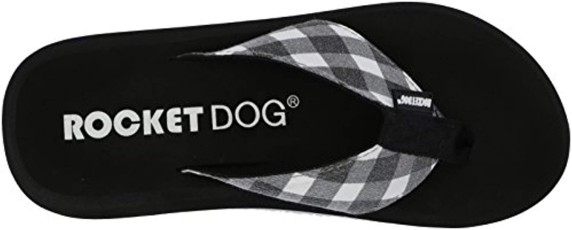 Rocket Dog Spotlight2 Park It Cotton Flipflop in Black Lyst