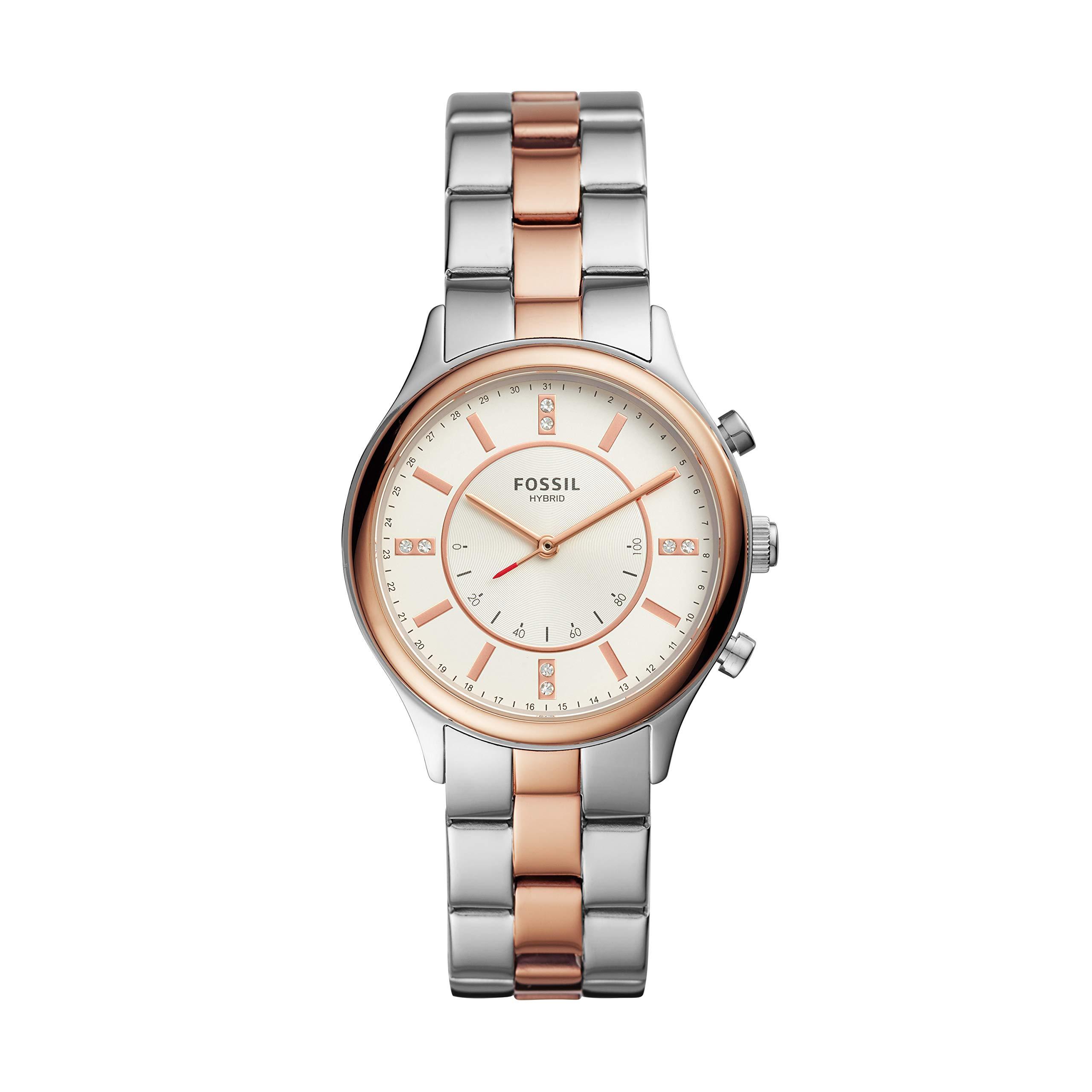Fossil Stainless Steel Hybrid Watch 