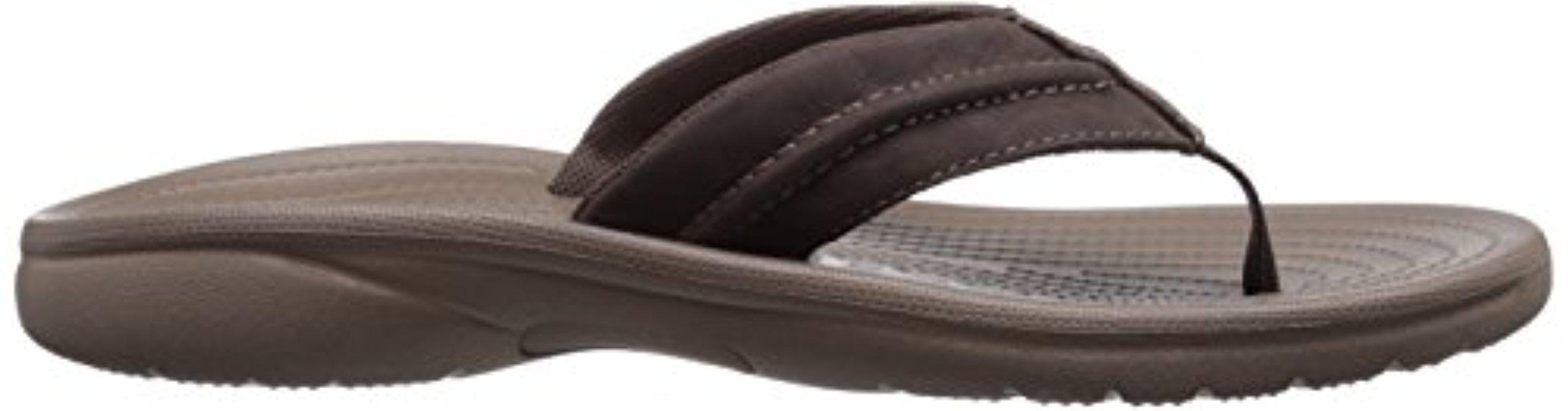 Crocs Men's Yukon Flip Flop from crocs - Mizzle Blue Ã¢âÂ¢