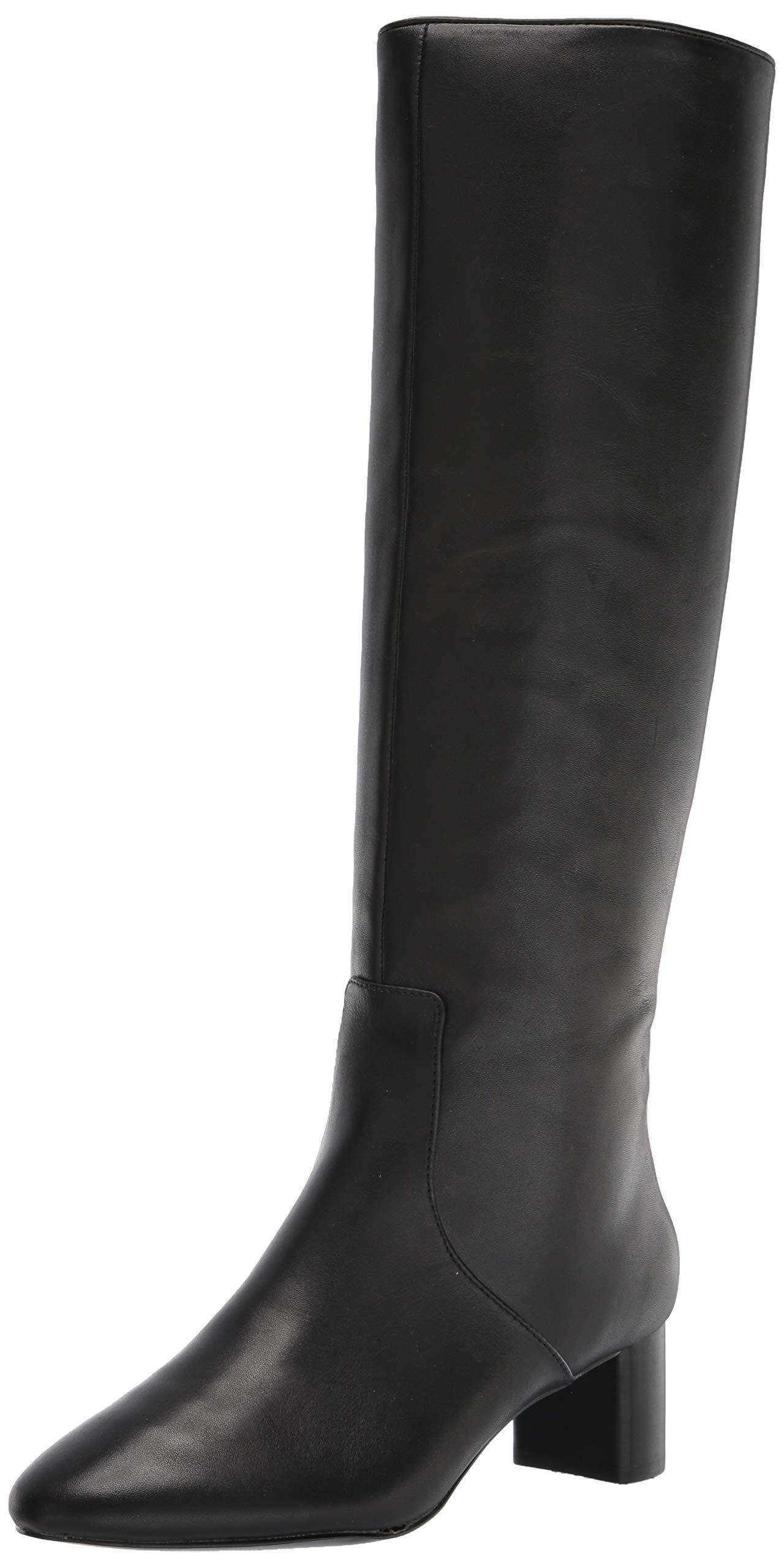 Steven by Steve Madden Reallie Knee High Boot in Black Leather (Black) - Save 32% - Lyst