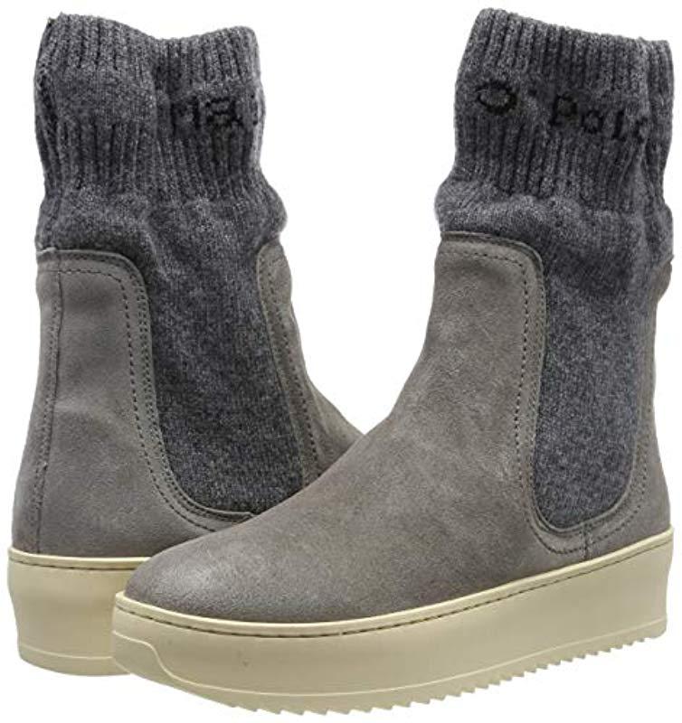 grey polo boots