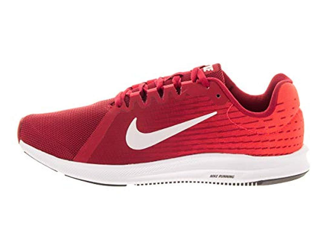 Nike Downshifter 8 Running Shoe in Red for Men | Lyst