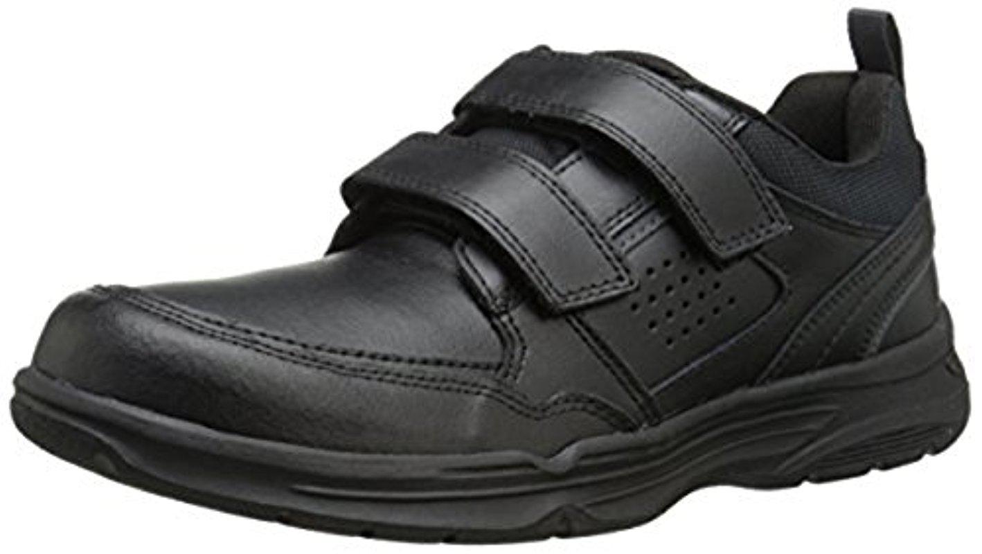 Rockport State O Motion Velcro Strap Walking Shoe- in Black for Men | Lyst