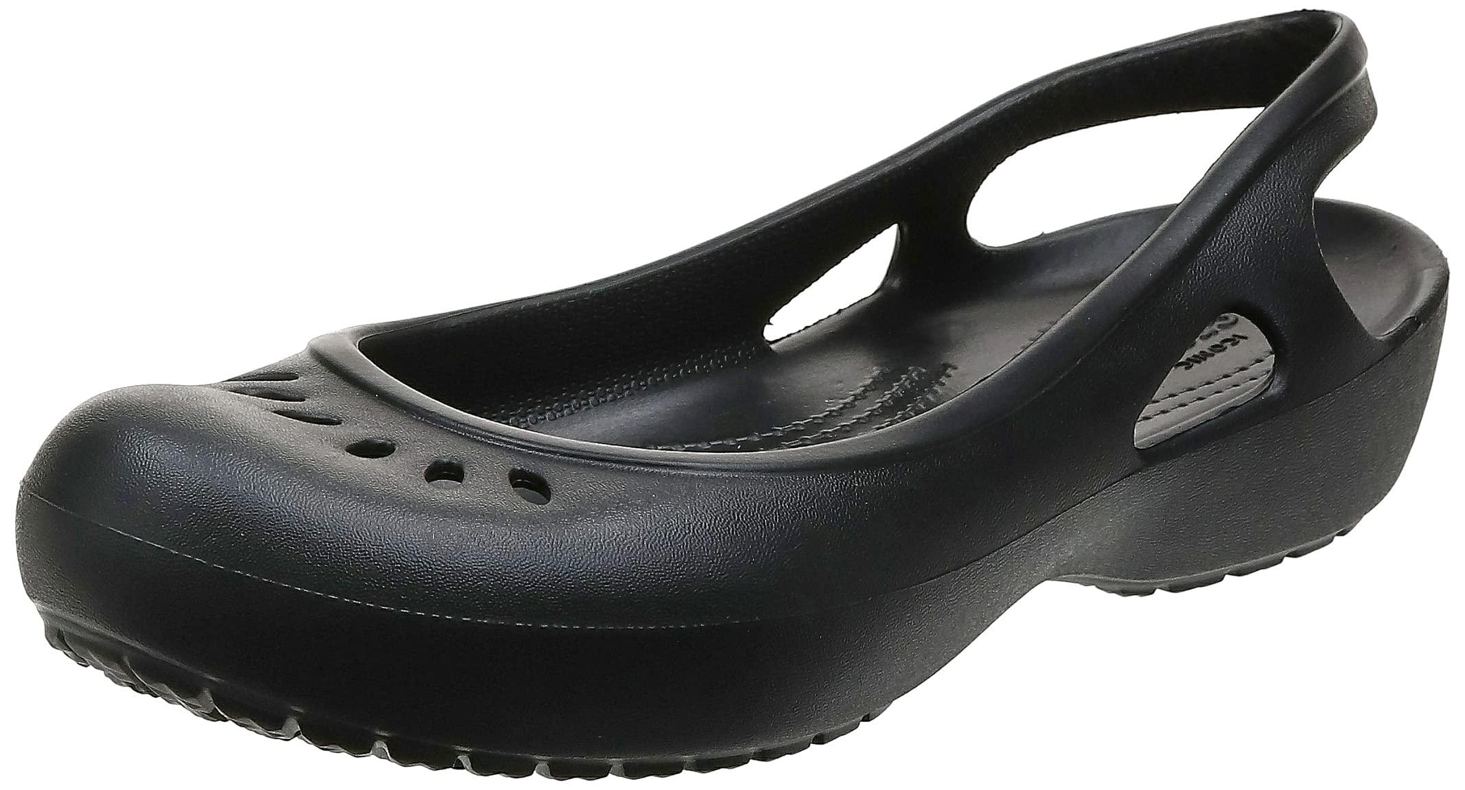 Crocs™ Kadee Slingback W Ballet Flat in Black | Lyst