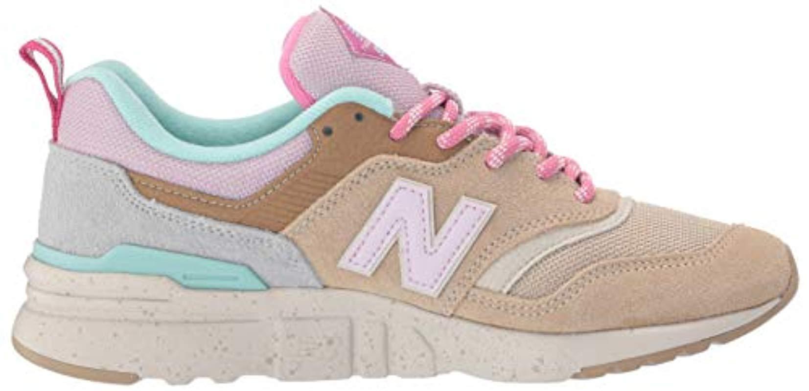 New Balance Synthetic 997h V1 Sneaker in Pink | Lyst