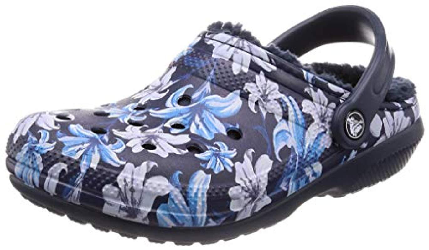 crocs classic lined graphic ii clog