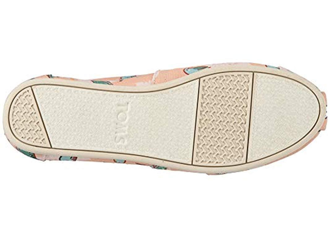Coral toms shop shoes
