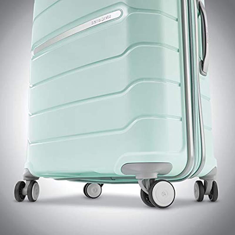 Samsonite mint green luggage hot sale