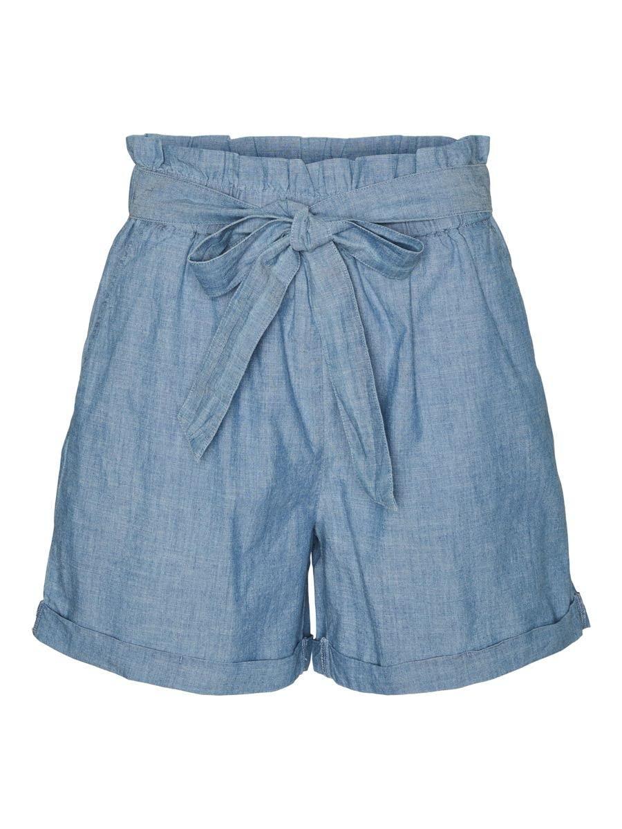 Vero Moda Female Shorts Paperbag in Blau Lyst DE