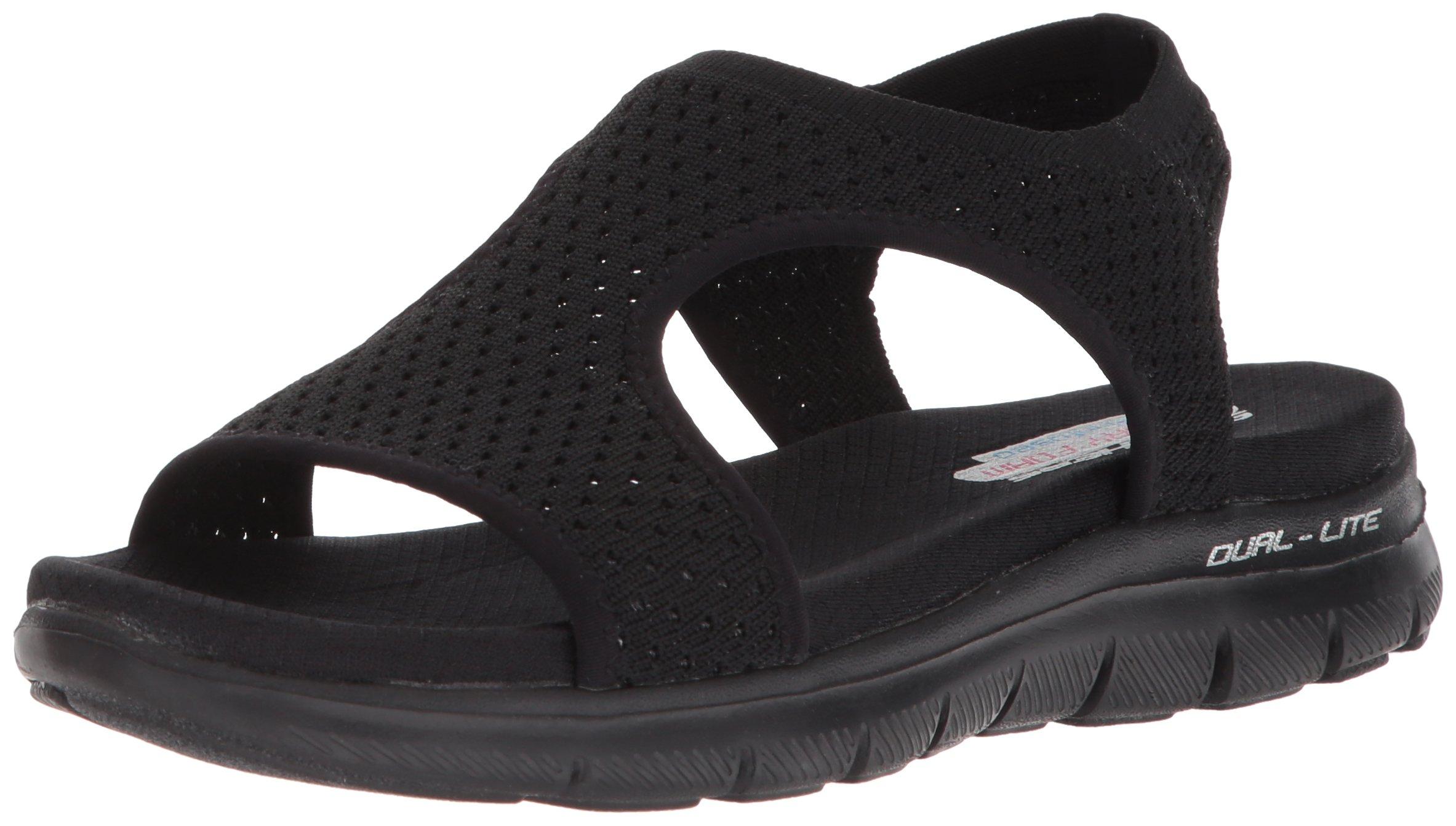 Skechers Cali Flex Appeal 2.0-deja Vu Sport Sandal,black/black,5 M Us ...