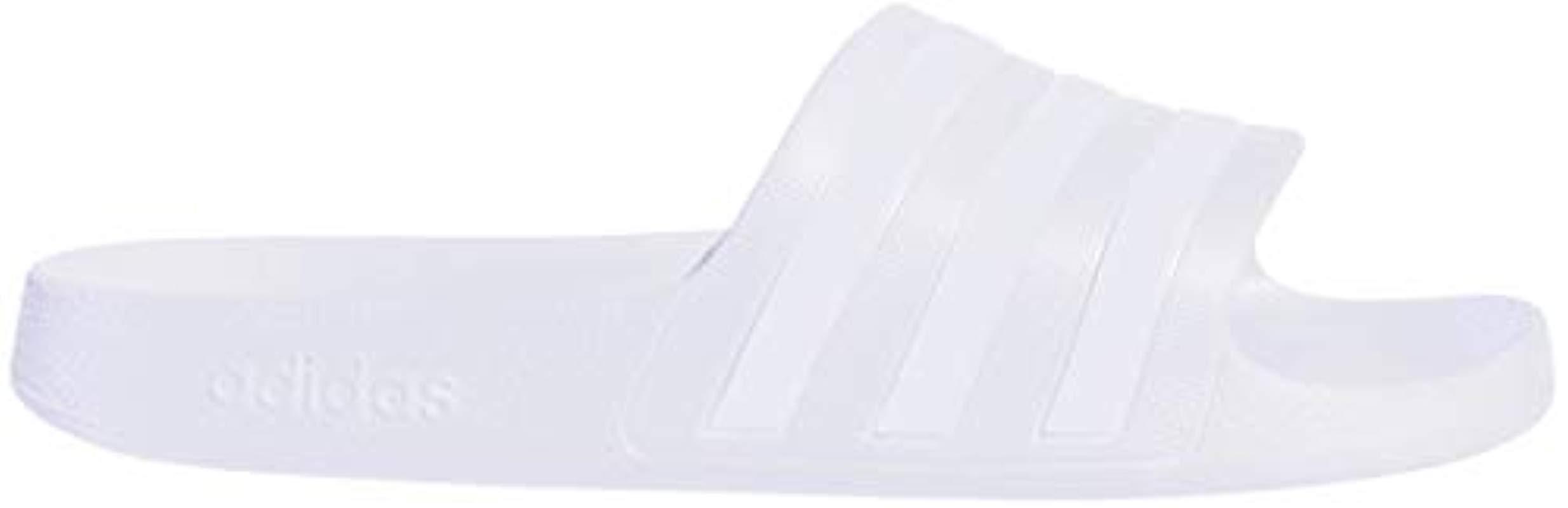 adilette aqua slides white
