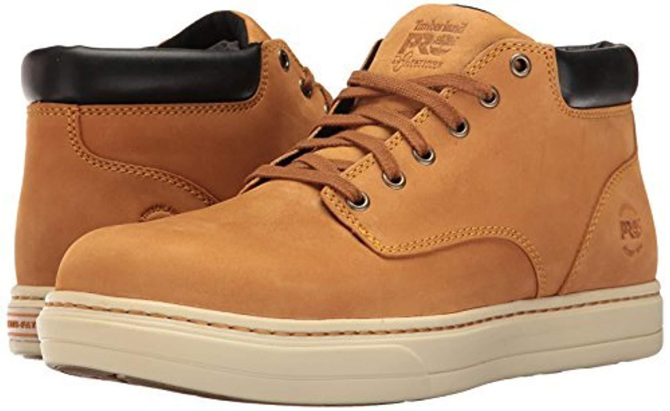 timberland pro men's disruptor chukka alloy safety toe eh industrial and construction shoe