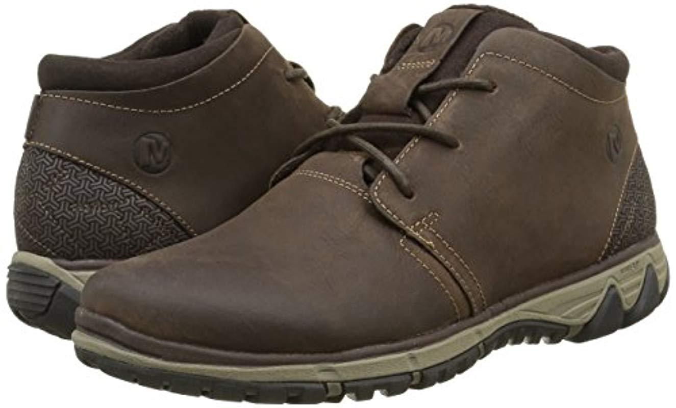 merrell all out blazer chukka boots clay