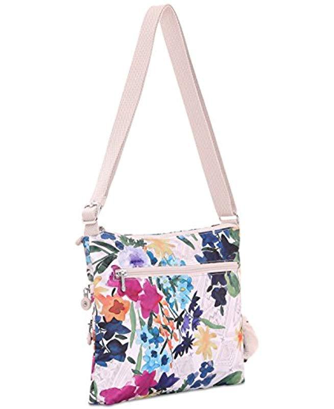 kipling alvar printed crossbody bag