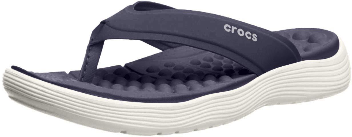 Crocs™ Reviva Flip Flop in Black | Lyst