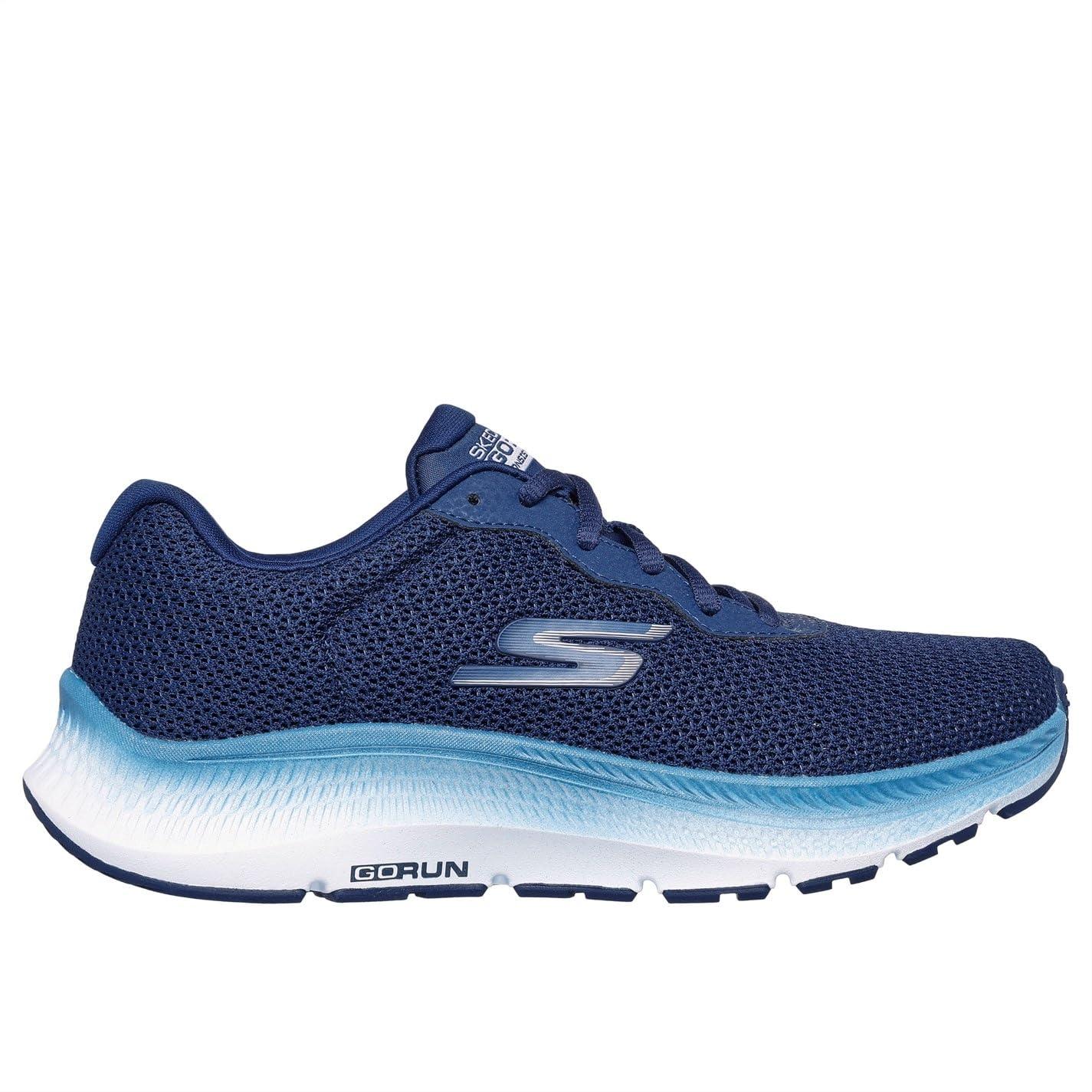 Skechers blue shop running shoes