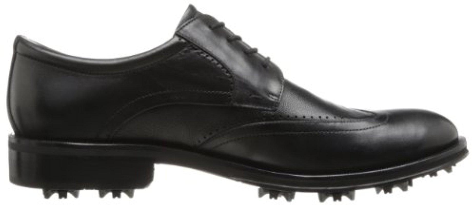 Ecco New World Class Golf Shoe in Black for Men | Lyst