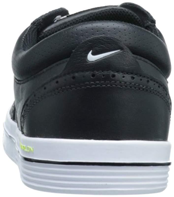 Nike Lunar Swingtip Leather Golf Shoes S in Black for Men | Lyst