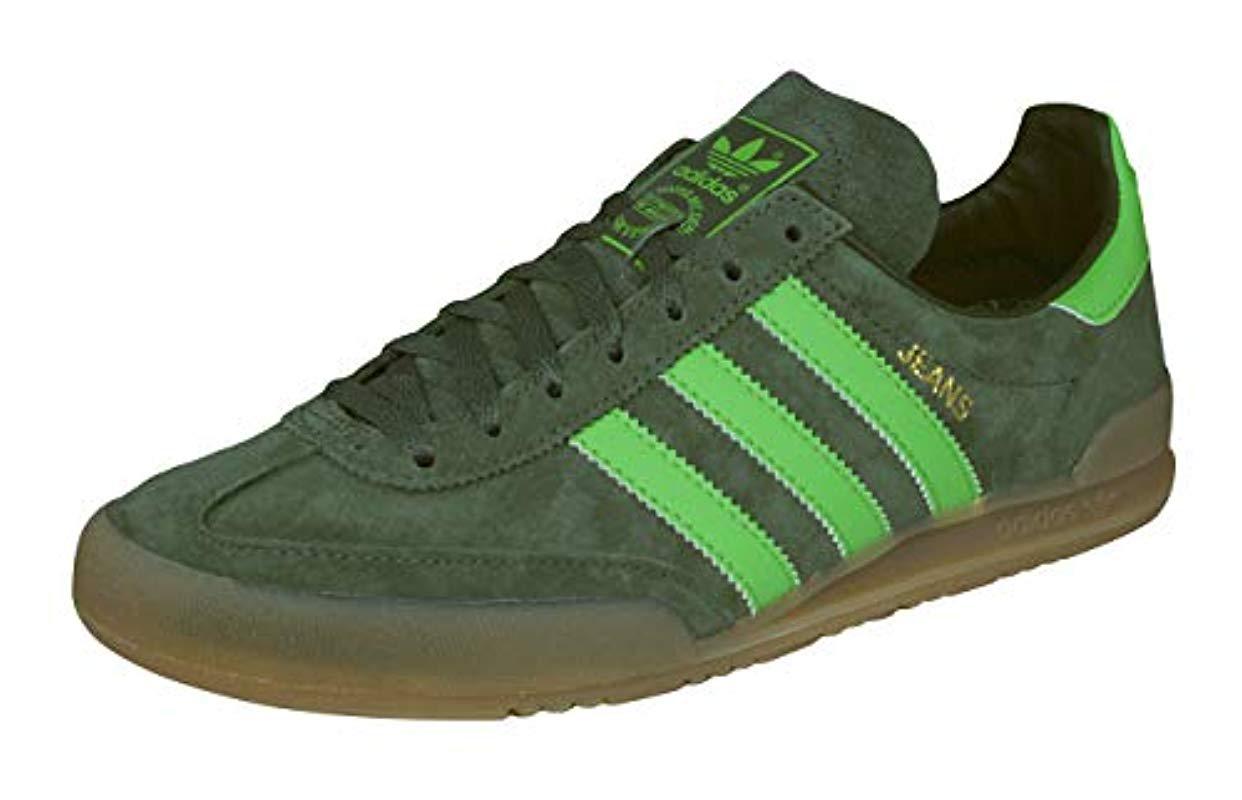 adidas Denim Jeans, Trainers in Green 