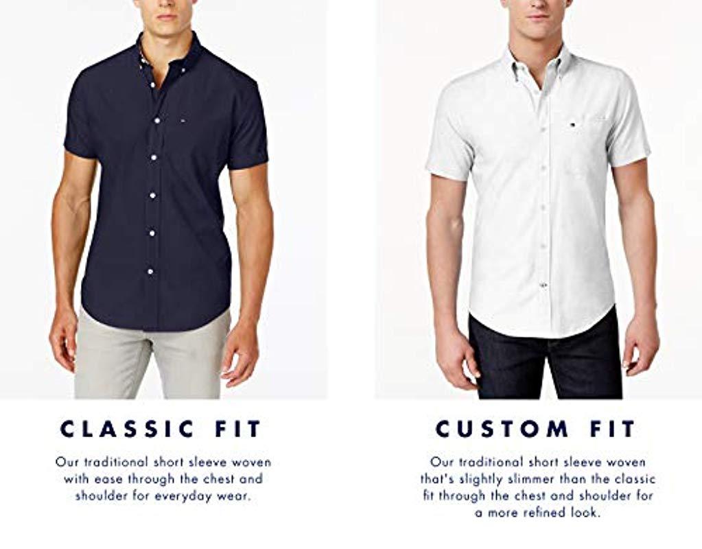 custom fit classic fit