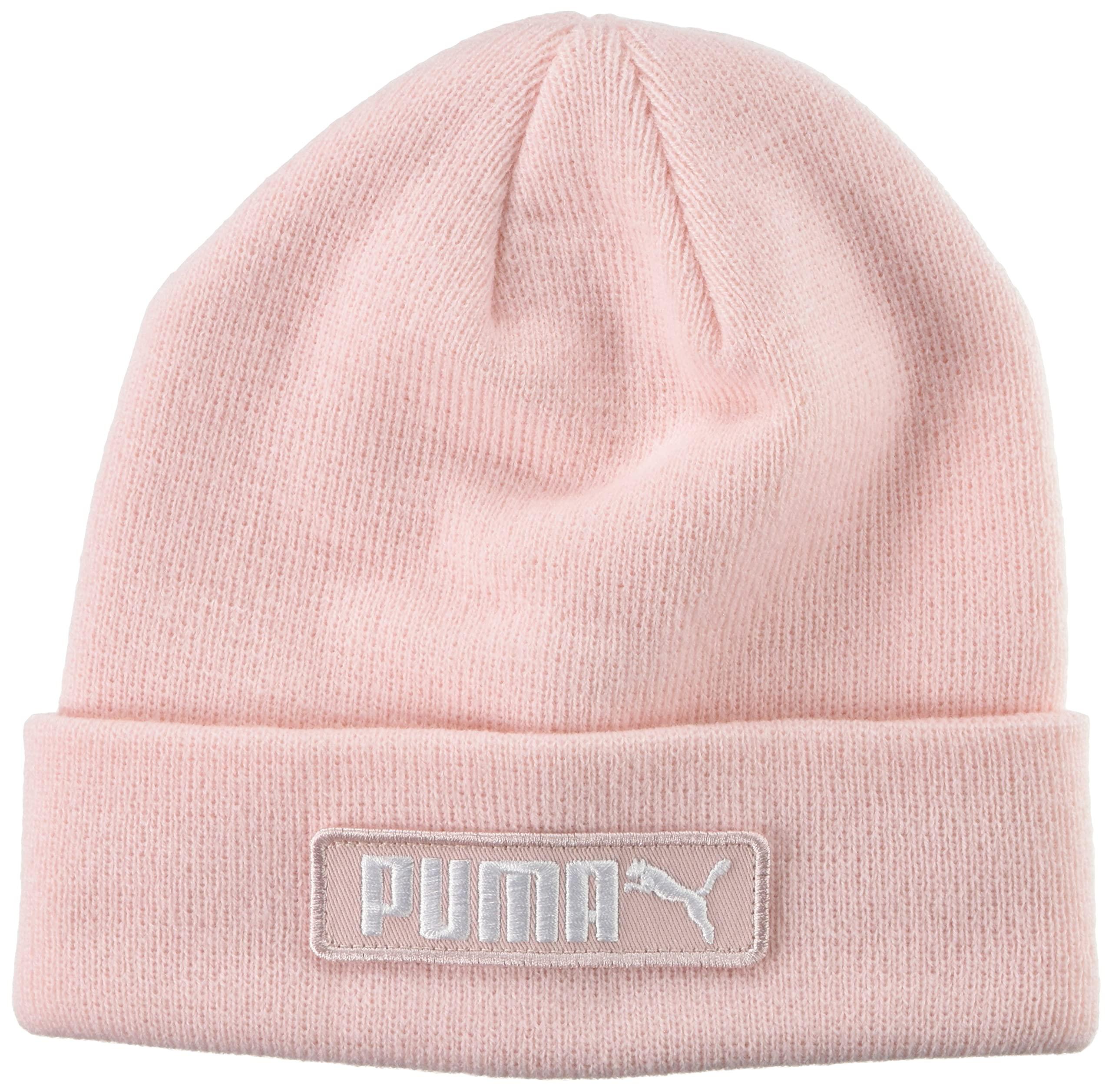 pink puma beanie