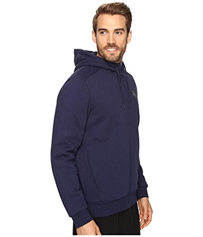 puma men's sherpa full zip hoody