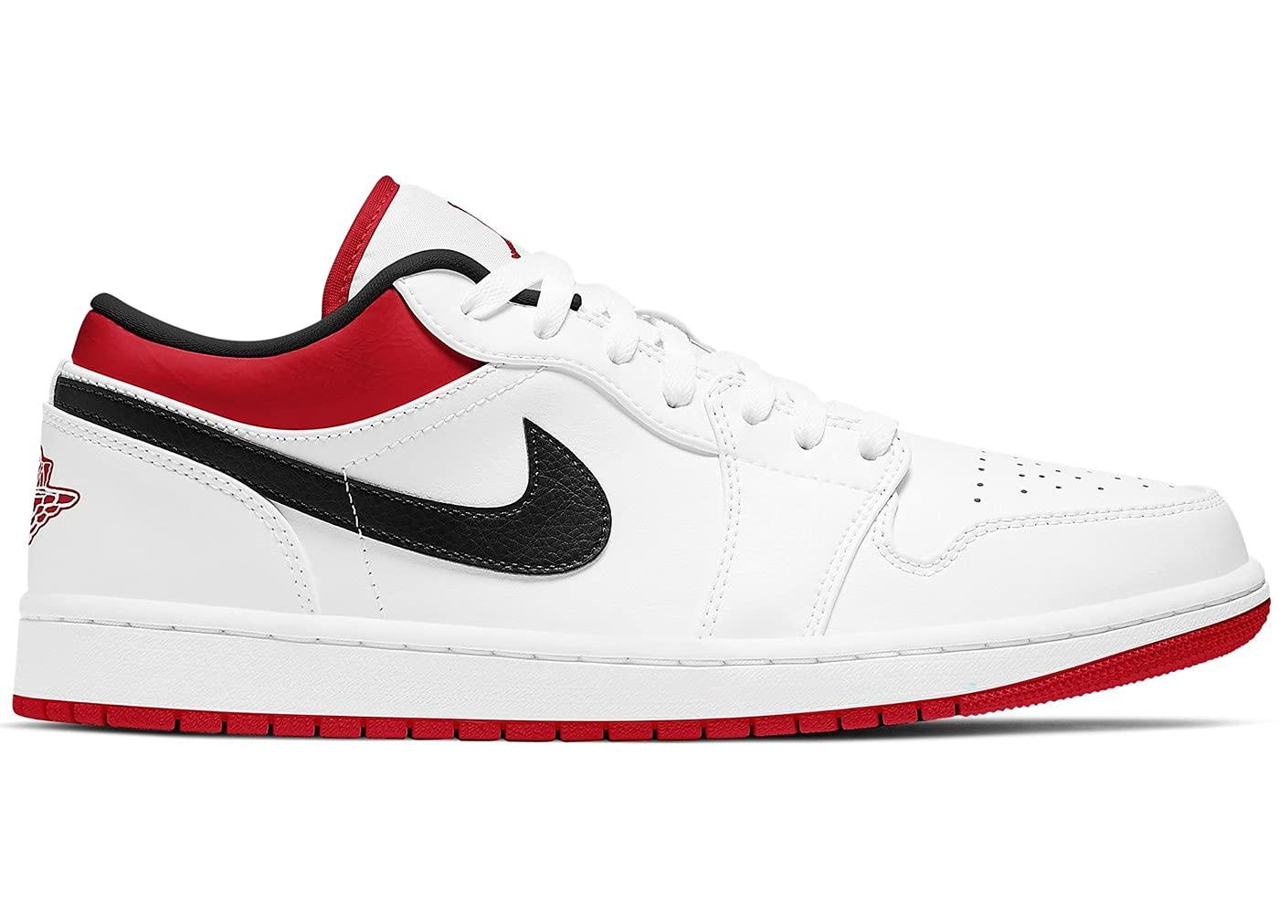 nike jordan 1 low red white