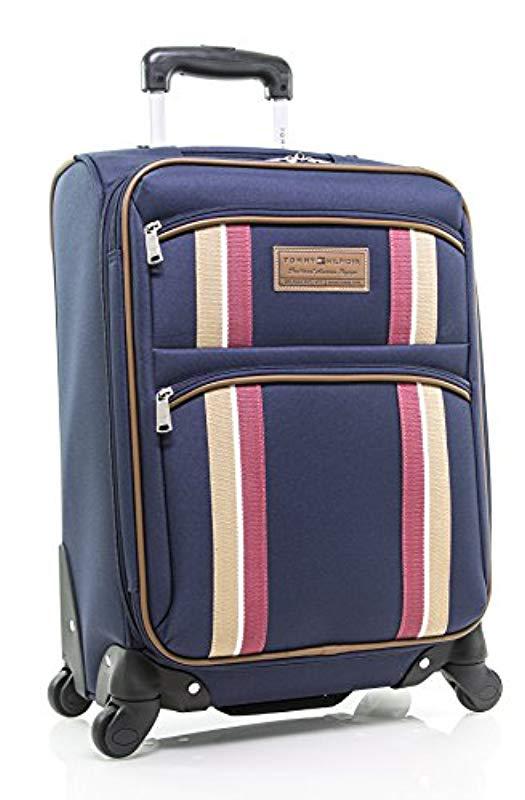 Tommy Hilfiger North Harbour Four Piece Luggage Set in Blue | Lyst